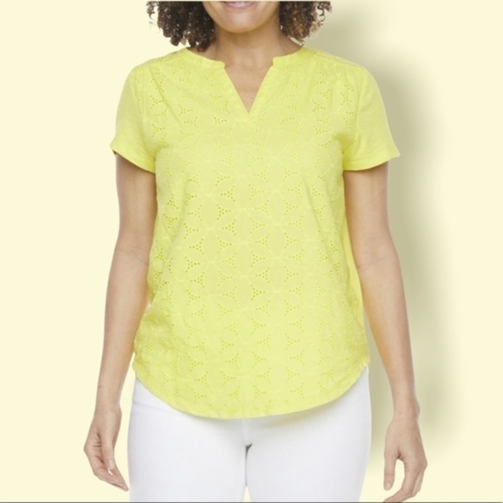 Petite XL Lemon Glow NWT shirt